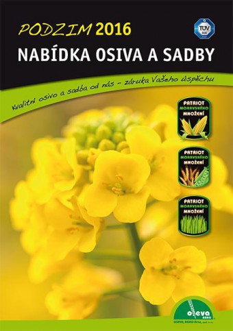 OSEVA – Nabídka Podzim 2016