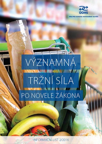 ÚOHS. Infolist Významná tržní síla